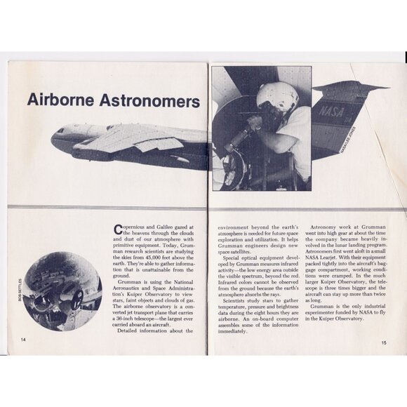 Grumman Overview Nov 1979 Aerospace Newsletter, NASA, LEM, Penn Central, Rare - Picture 3 of 7